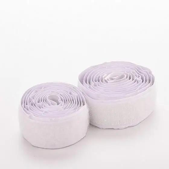 2Rolls/Set 3Ft Nylon Strap Hook Loop Self Adhesive Strong Sticky Fastener Tape
