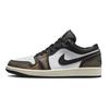 Jordan Air Jordan 1 Low top Vintage Basketball Shoes GS Gray Pink DQ8421-001(Team15-)
