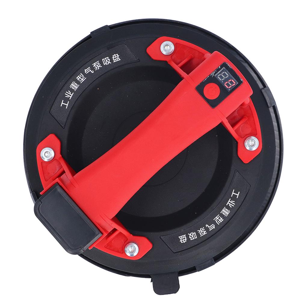 Electric Vacuum Suction Cup Lifter 8in 600lbs Heavy Duty Handheld 21V Battery Powered for Glass Tile Granite EU Plug
