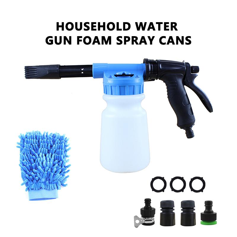 SEAMETAL Bilskum Vannpistol Sprayboks Håndluftpumpe Sprayflaske Med Slange Pluggkobling For Hage Rengjøring Sprøyte Kannevanning