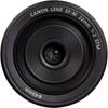 Canon Single Focus Wide Angle Lens EF-M22mm F2 STM Mirrorless SLR Compatible Black, Black