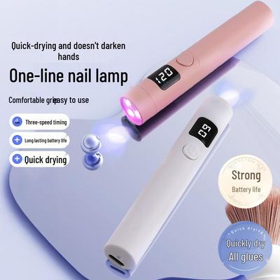 Portable Hand-Held UV Nail Curing Lamp for Quick-Dry Manicure