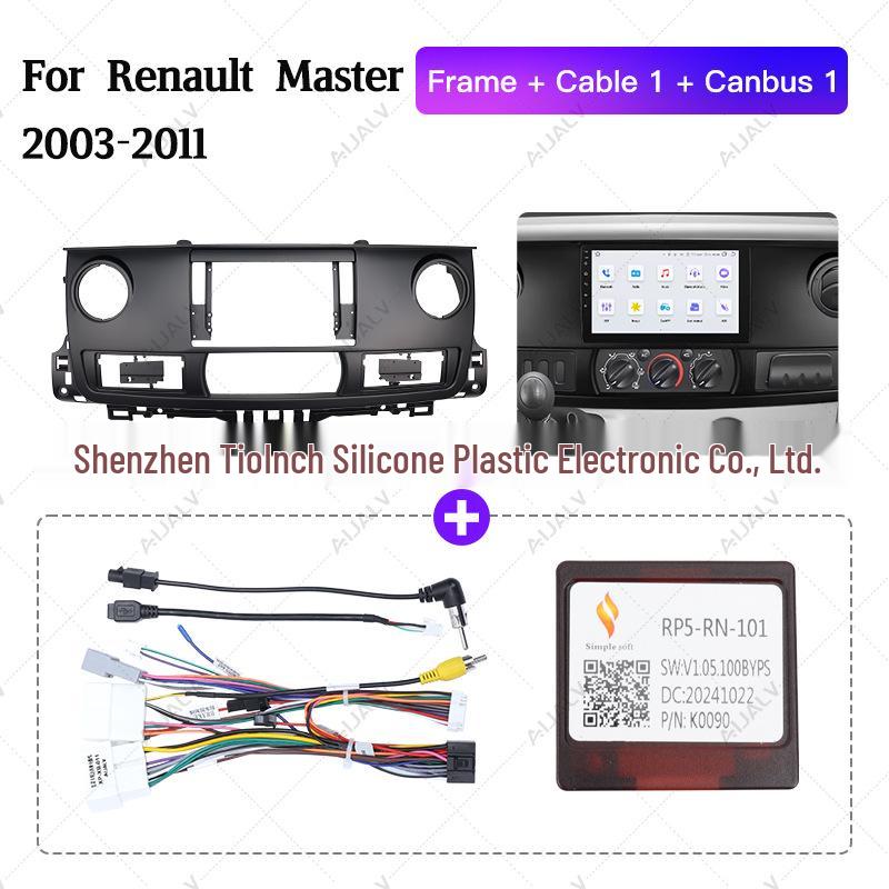 Android Large Screen Navigation Fascia Kit for Renault Master 2003-2011