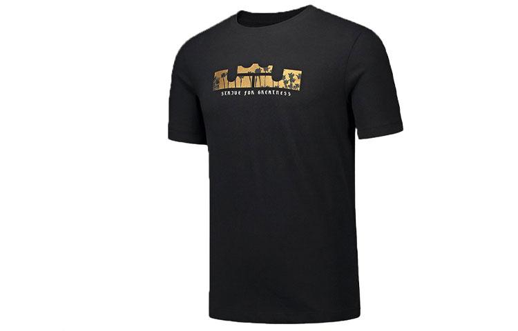 

Nike T Shirts Men s Black Crew Neck Moderate Straight Fit DB6179-011 S