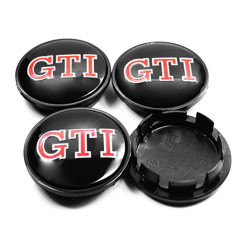 

Для VOLKSWAGEN VW 4 шт. 55 мм 65 мм Центральні ковпачки колісних дисків Автомобільні ковпачки ступиці Аксесуари Для Volkswagen VW R Line GTI Golf 5 7 Caddy Pas