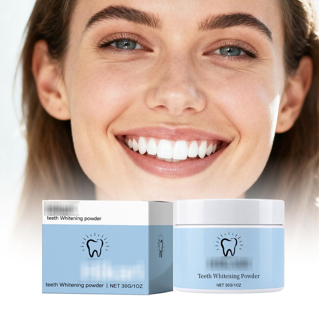 Shine Care Tandpoeder Dagelijkse Milde Reiniging Tanden Bleken Verwijderen Vlekken Frisse Adem Mondverzorging 30g