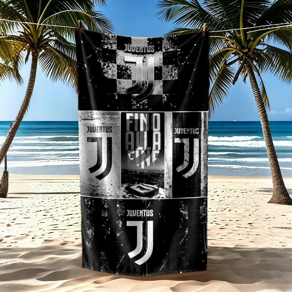 Juventus Beach Towel High Absorbency Quickdry Comfortable Lightweight Suitable For Swimming Gym Camping Yoga Vacation