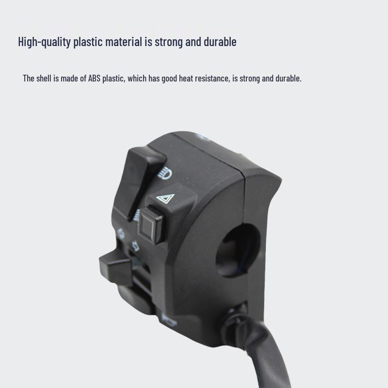 NMAX-155 Motorcycle Handlebar Switch: Start, Stop, Headlight, Horn, Hazard Controls