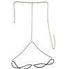 European And American Simple Rhinestone Double Leg Chain Female Sexy Thigh Chain Gold And Silver Beach Fashion Party Gift