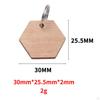 Unfinished Dog Tag Hanging Tags Craft Making Charms Prevent Pet Lost Embellishments Ornaments