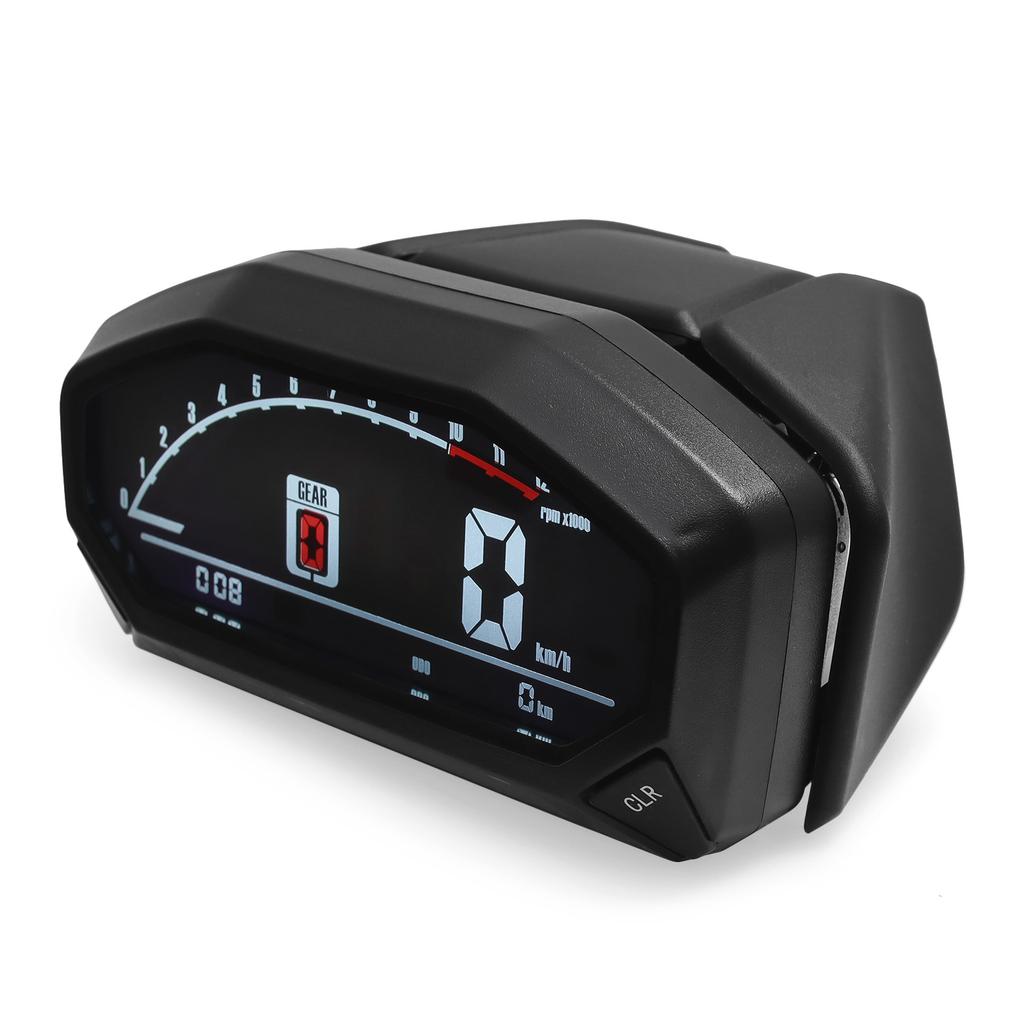 Motorcycle Universal LED LCD Speedometer Digital Backlight Odometer For 1,2,4 Cylinders Speed Meter RPM Gauge Motorbike