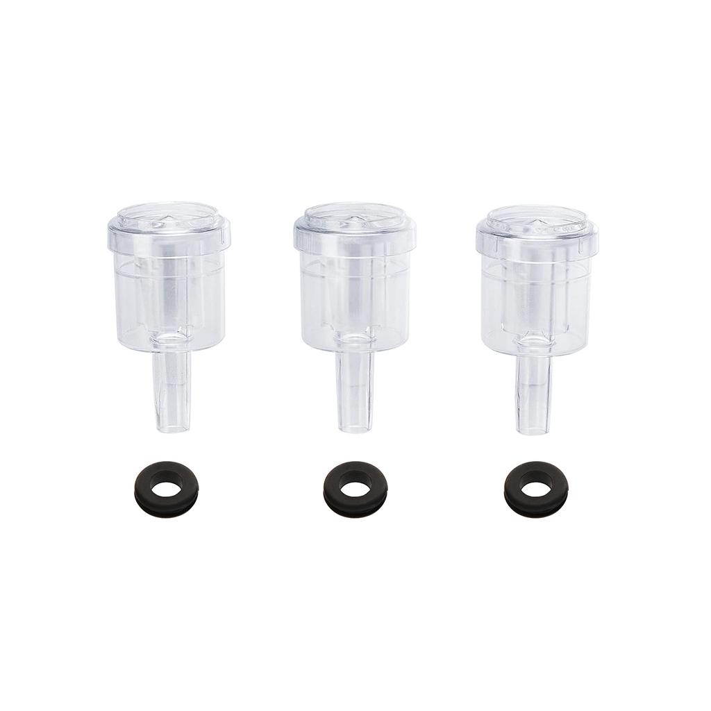 Compact Plastic Airlock Low-profile 2-piece Style Fermentation Simple Design Easy Cleaning For Wine Beer Fermented Foods