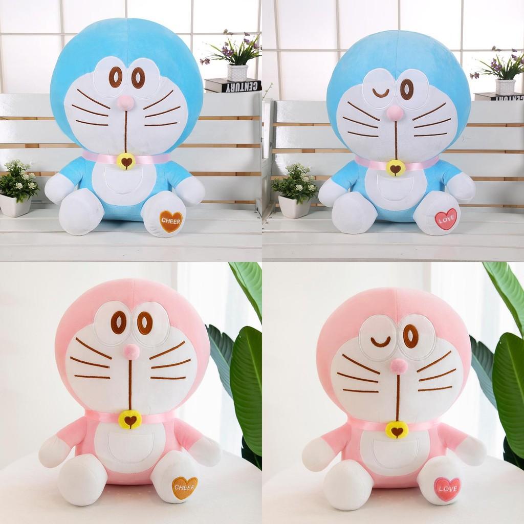 Plush Toy Doraemon Stuffed Animal Pillow With Soft Pp Cotton For Kids Gifts