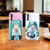 Anime Cute M-MIKU Phone Case Transparent Silicone Soft For SamsungA10,12,20,21S,30,31,40,50,51,52,70,71