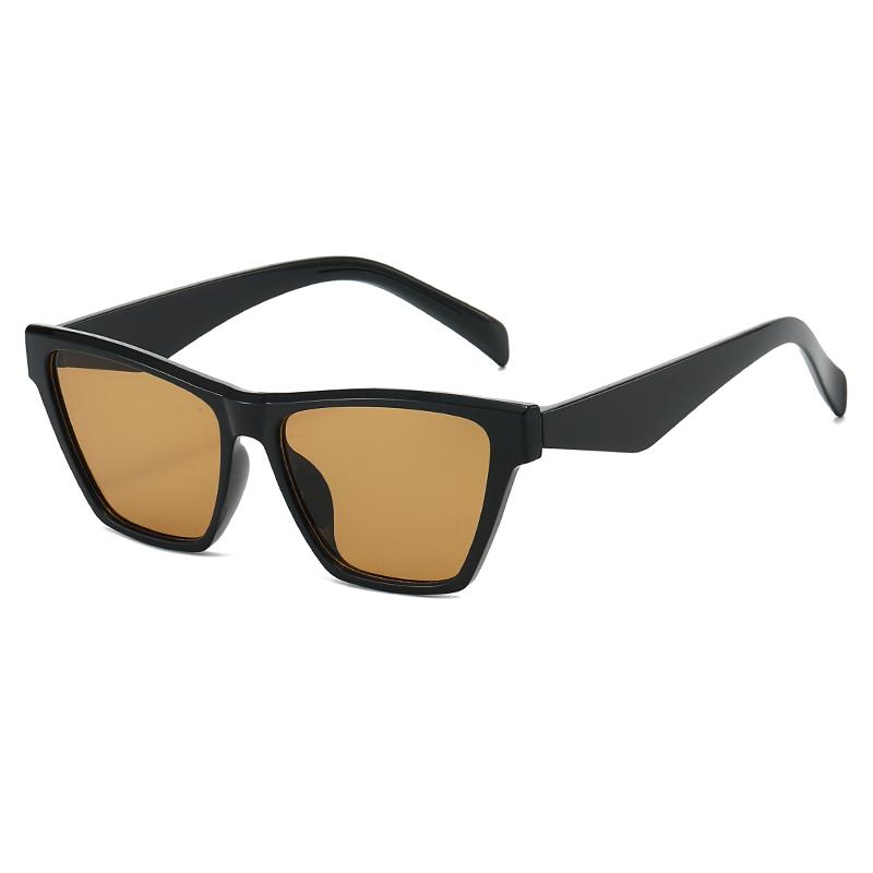 Unisex Cat Eye Sunglasses, UV Protection Fashion Shades, Vintage European Style Sun Glasses, Trendy Eyewear