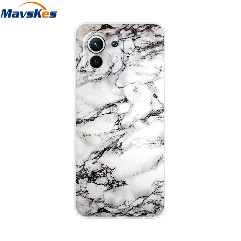 Case For Xiaomi 11 Lite NE 5G Soft TPU Silicone Cover For Xiaomi Mi 11 Lite Mi11 Lite Cases For Xiomi Mi 11 Funda Fashion Bumper