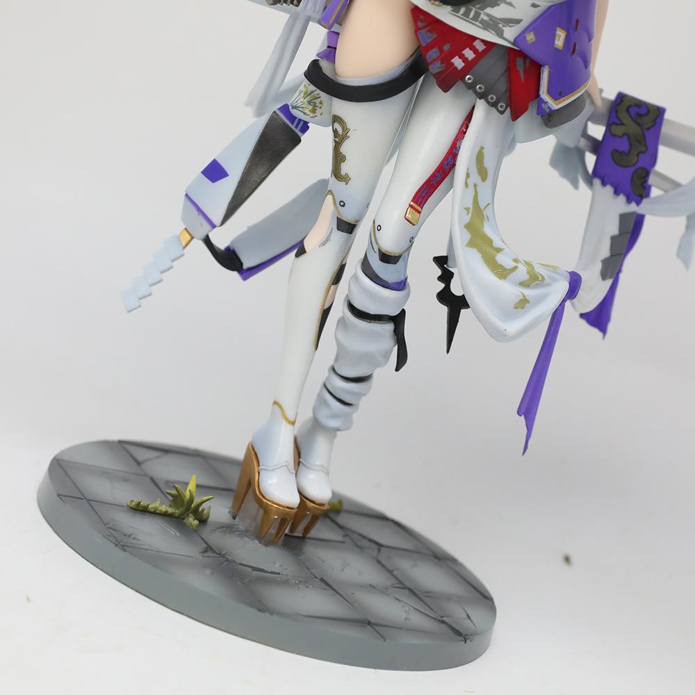 Anime GK PVC Model 25cm Nikki Red Lotus Victory Goddess Statue Collection Figure Toy