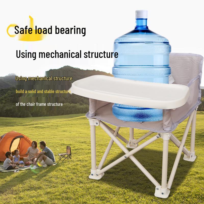 Tragbarer Klapp-Baby-Essstuhl für Camping und Ausflüge