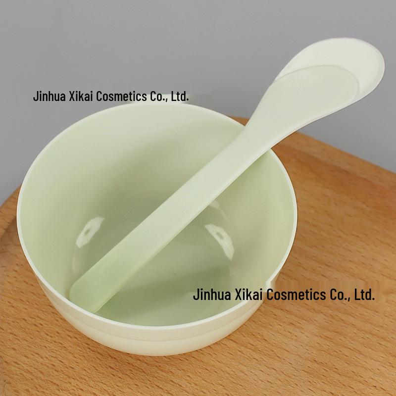 

Набор пластиковых мисок для смешивания косметики: Включает среднюю миску и палочку для перемешивания маски