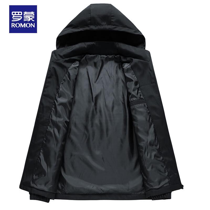 ROMON Men's Hooded Casual Jacket MK55