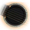 Silicones Acoustic Guitar Soundhole Protectors Anti Howling Design Dust Moisture Barrier Hassle Free Installation