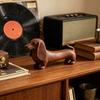 Handcrafted Look Animal Models Vintage Dachshund Dog Figurine, Wiener Statue, Rustic Tabletop Retro Style Interior Decor Ornament, Cute Puppy