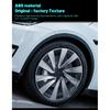4 Stück für neues Modell Y 2025-2026 Juniper 19 Zoll Turbinenstil Radkappe Felgenabdeckung Zubehör Radkappe Automobilradkappe für Tesla