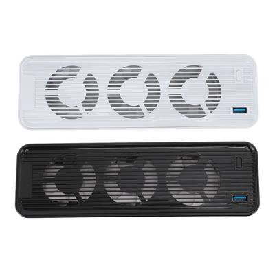 Ventilator de Răcire pentru Consola de Jocuri Accesorii Reglabile Silențioase de Răcire cu Lumină LED și Hub-uri USB 3.0 pentru