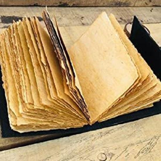 Vintage Läder Keltisk Trefaldig Måne Grimoire Svart Skuggornas Bok Besvärjningsbok Journal för Män Kvinnor, Wicca Wiccan Pagan Hekseri Skrivbok