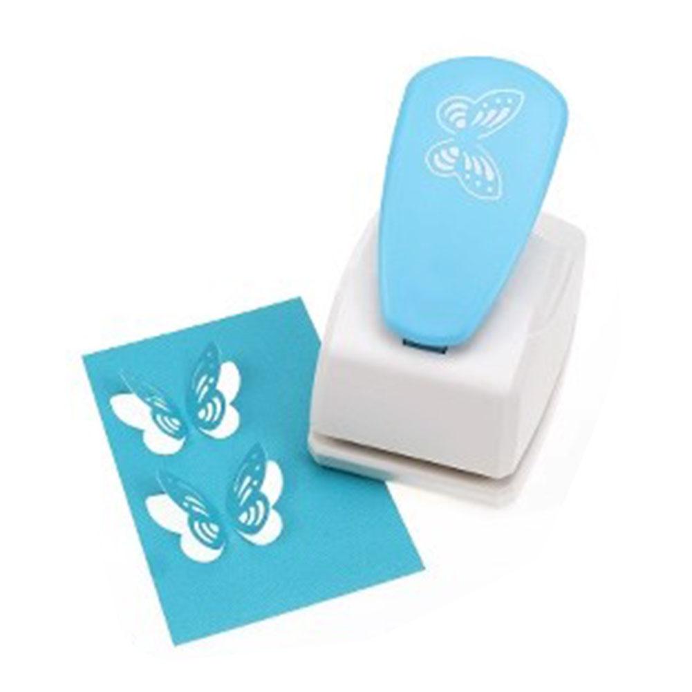 DIY Paper Cutting Butterfly Hole Punch New Scrapbooking Handmade 3D Shape Board Punch ABS Plastic Kid Hole Punch Children