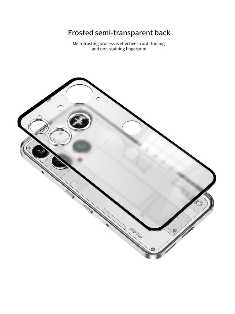 Cross-border Nothing Phone 3a Pop-Up Metal Drop-Proof Case