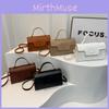 2024 Frühling Neuer Streetstyle Mode PU Schulter Crossbody Tasche Damen Einfach Handtasche Kleine Quadratische Tasche