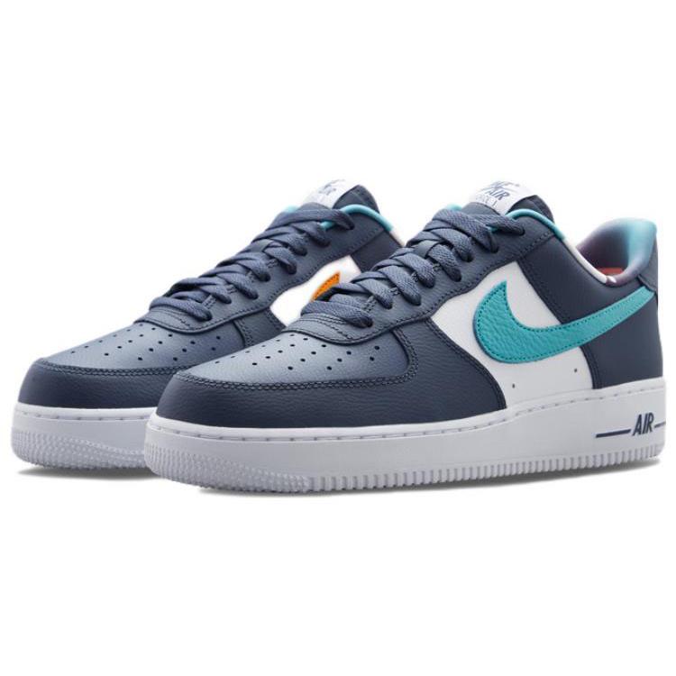 New Nike Air Force 1 Low '07 LV8 Emb Thunder Blue Washed Teal DM0109-400