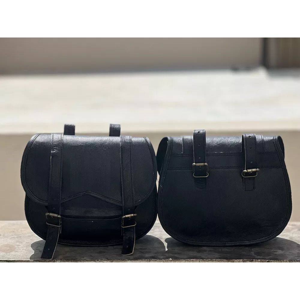 Tasche Motorrad Ziegenleder Satteltasche Packtaschen Zwei Seite Werkzeug Tasche Taschen