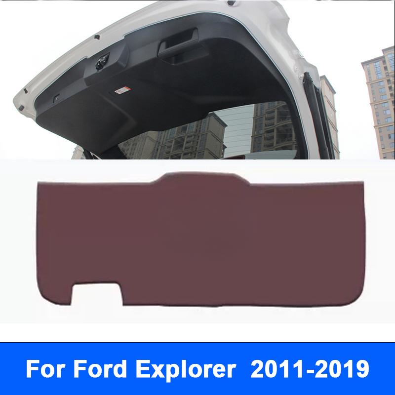 Pentru Ford Explorer 2011-2025 Covoraș de Protecție Portbagaj Mașină Clapetă Portbagaj Covoraș Decorativ Anti-murdărie Piele PU Accesorii Interioare