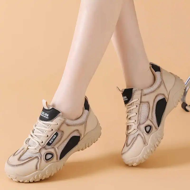 Fashion Summer Round Foot Special Wide Shoes Woman Therapeutic Women's Skates Red Shoes Sneakers Sports Functional Best Sellers