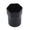Automotive Wheel Shaft Locknut Socket with Recessed Square Drive Port for Installation and Removal Service Tasks