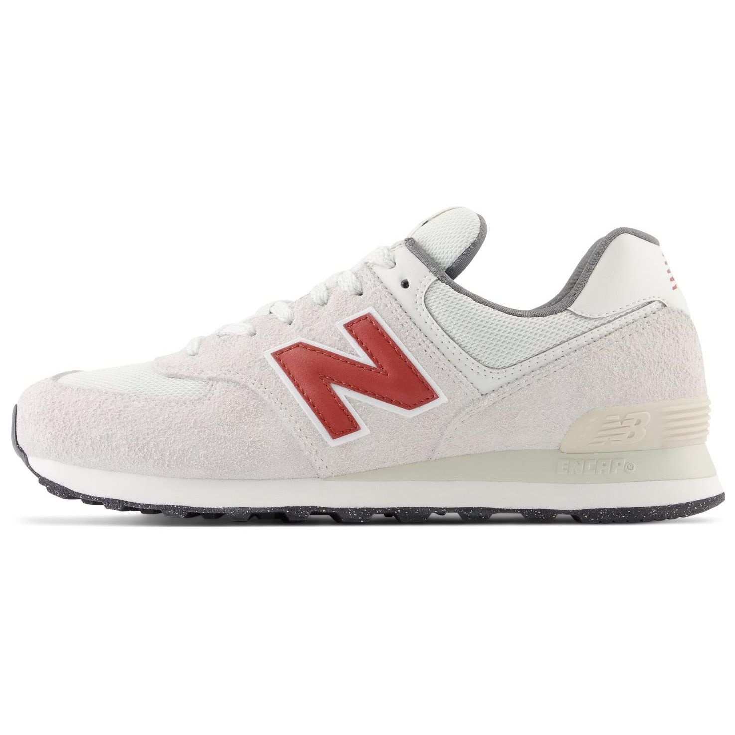 New Balance 574 White Red Grey Unisex U574SOR 43