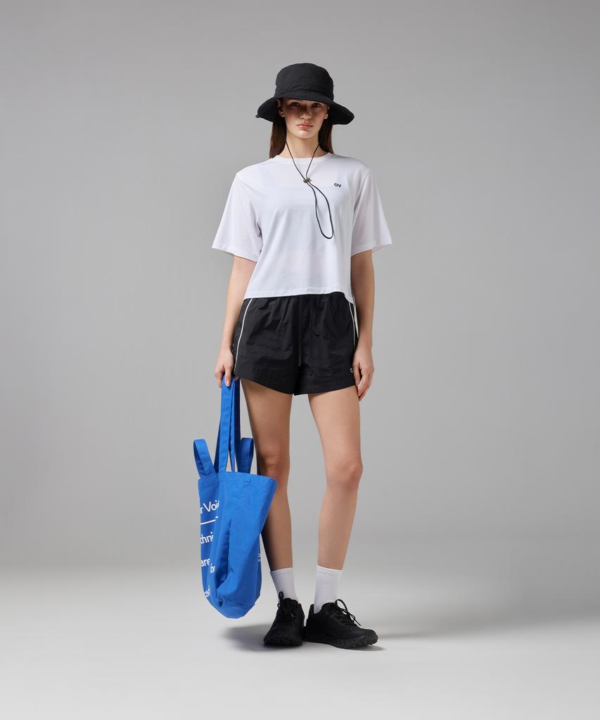Outdoor Voices Signature Canvas Shoulder Bag (Ov Blue)