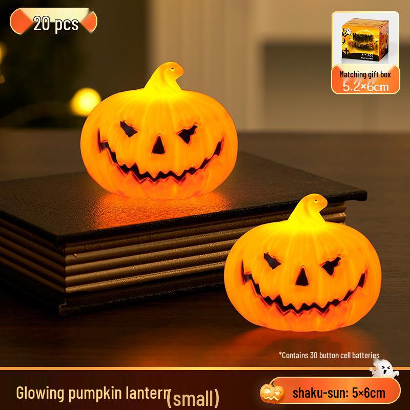 Luminous Halloween Pumpkin Lantern Decoration - Photo Prop & Gift Ornament