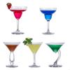 Cocktails Cups Party Cups Martinis Cup Acrylic Materials Clear Cocktails Cups Wine Cups Martinis Cups for Kitchen X3UC