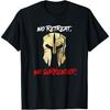 Spartan Warrior Quote Gold Corinthian Helmet Ancient Greek T-Shirt