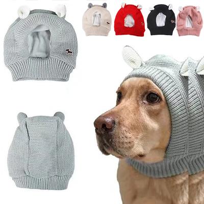 Anxiety Relief Dog Ear Muffs Pet Ears Covers Warm Earmuffs Warm Puppy Cap
