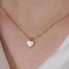 [LOMET] 14K GP Sera Heart Two-Way Necklace_MJ5001BRN