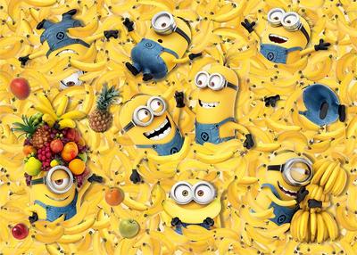 500-piece Jigsaw Puzzle Minions Banana Pool (38x53cm)