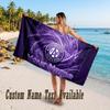 Austria Wien FC Design Beach Towel Custom Text Large Towel for Beach Vacation