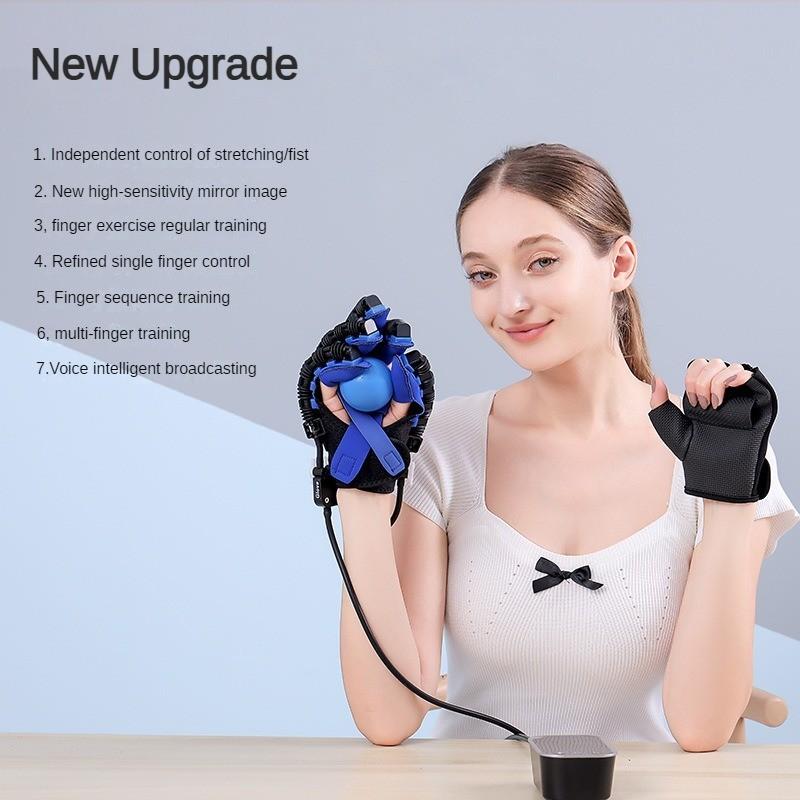 Postoperative Recovery Finger Exercise Instrument Hand Rehabilitation Robot New Fully Automatic Rehabilitation Training Glove