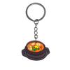 Exquisite PVC Food Keychain: Soft Rubber Pendant for Students - Trendy Small Gift