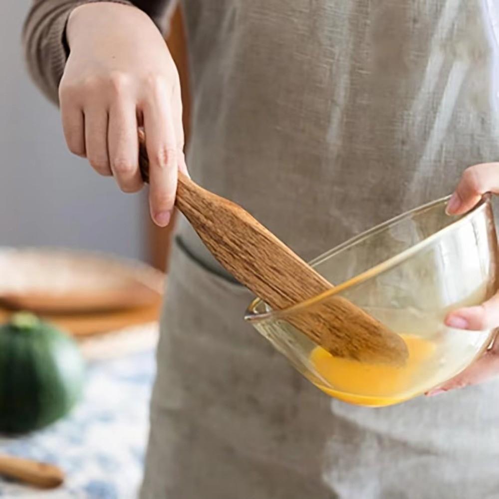 Multi-purpose Jam Spatula Wooden Stir Stick Small Shovel Bread Scraper  Kitchen Tools