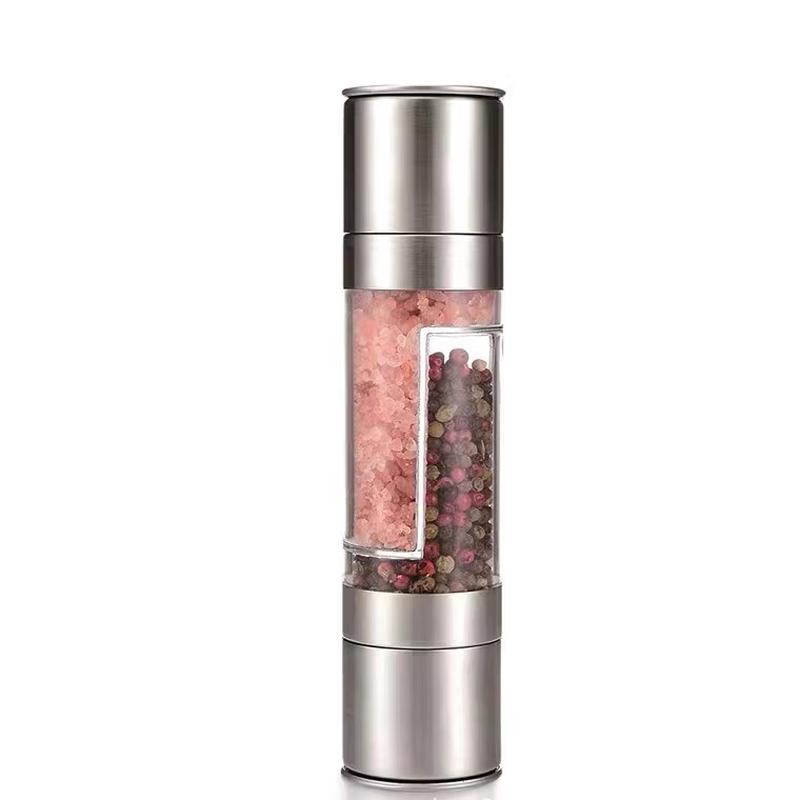 

Manual Stainless Steel & Acrylic Spice Grinder